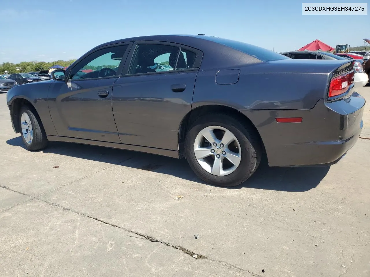 2014 Dodge Charger Sxt VIN: 2C3CDXHG3EH347275 Lot: 72258884