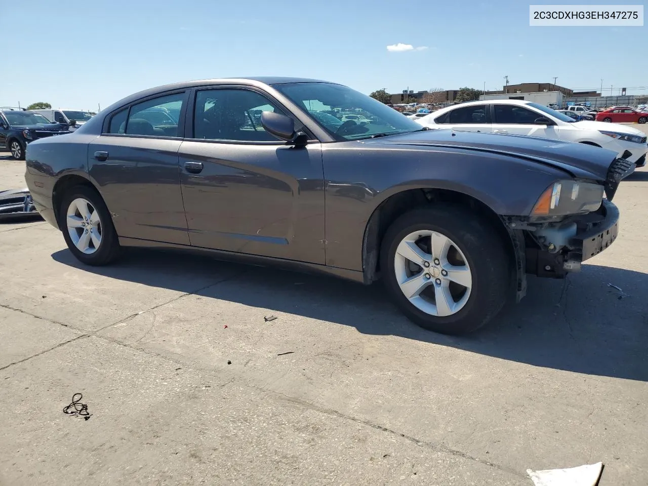 2014 Dodge Charger Sxt VIN: 2C3CDXHG3EH347275 Lot: 72258884