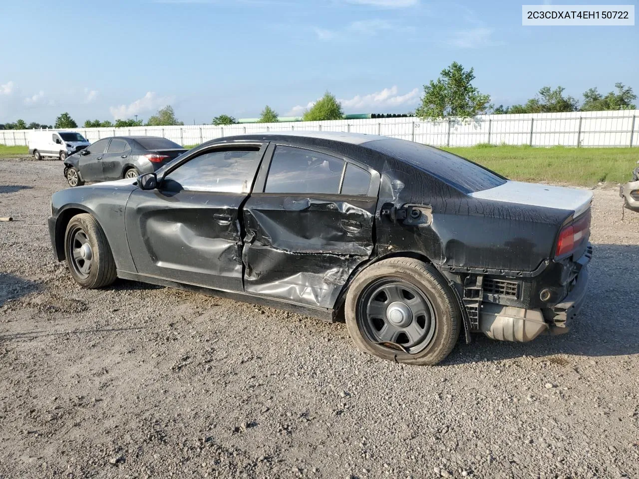 2014 Dodge Charger Police VIN: 2C3CDXAT4EH150722 Lot: 72308824