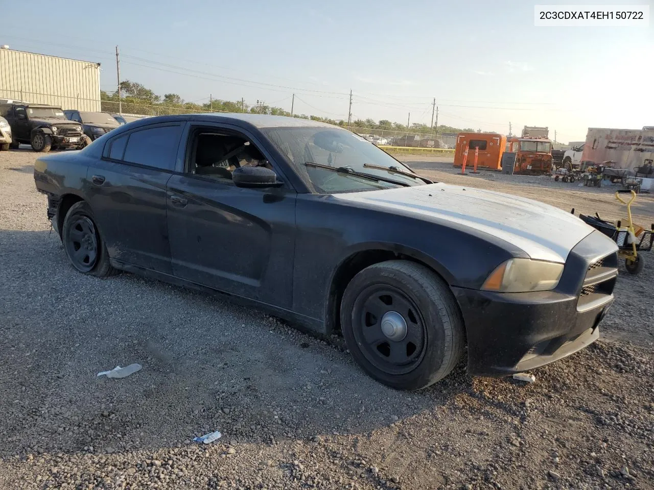 2014 Dodge Charger Police VIN: 2C3CDXAT4EH150722 Lot: 72308824