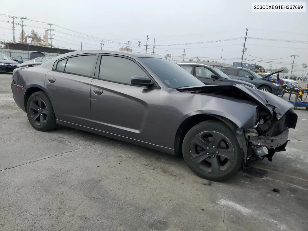 2014 Dodge Charger Se VIN: 2C3CDXBG1EH337689 Lot: 72363454