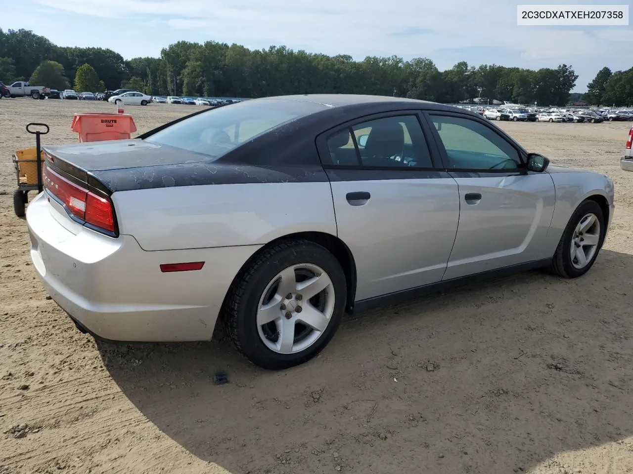 2014 Dodge Charger Police VIN: 2C3CDXATXEH207358 Lot: 72469554