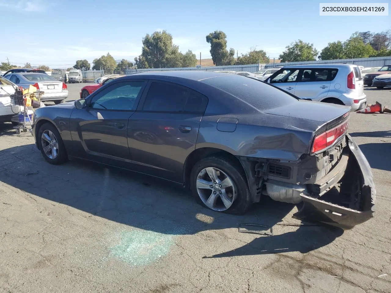 2014 Dodge Charger Se VIN: 2C3CDXBG3EH241269 Lot: 72626134