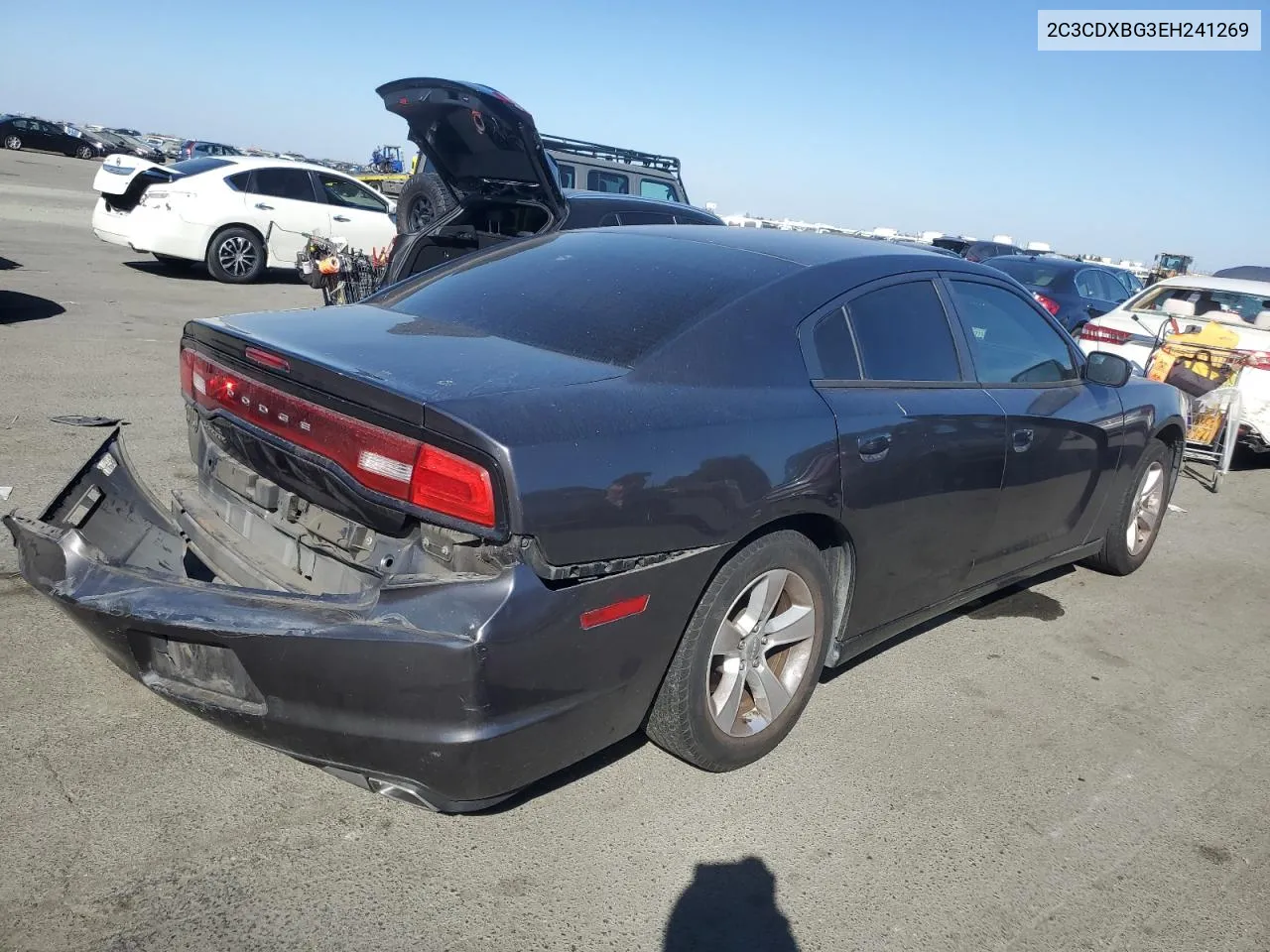 2014 Dodge Charger Se VIN: 2C3CDXBG3EH241269 Lot: 72626134