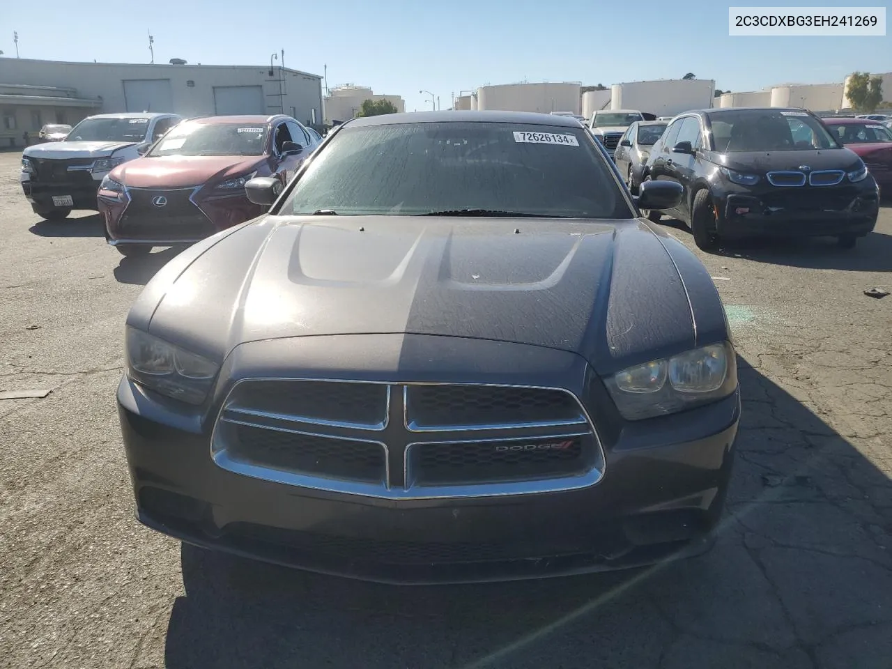 2014 Dodge Charger Se VIN: 2C3CDXBG3EH241269 Lot: 72626134