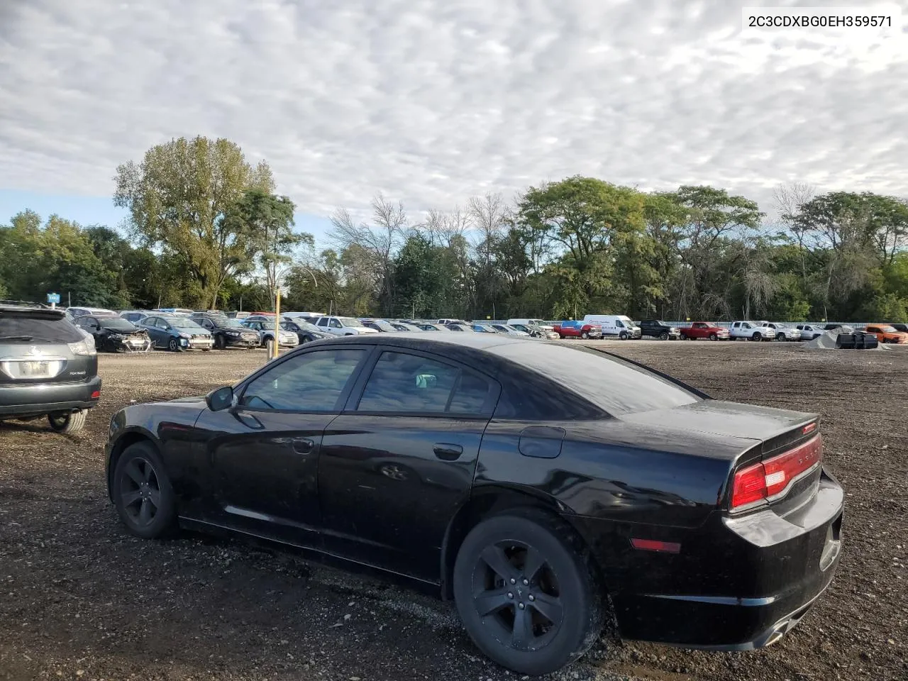 2014 Dodge Charger Se VIN: 2C3CDXBG0EH359571 Lot: 72713814