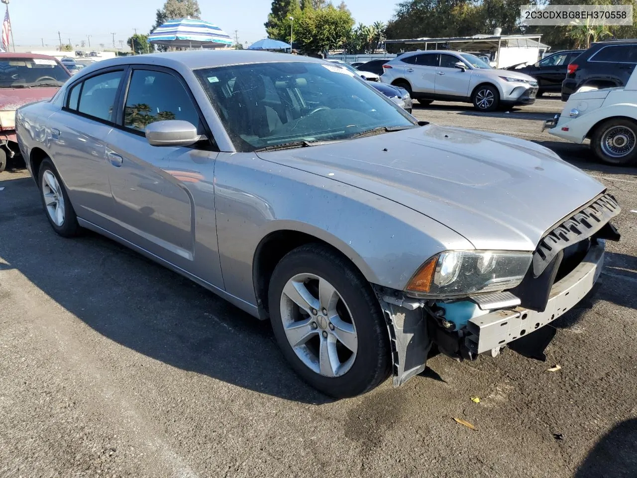 2014 Dodge Charger Se VIN: 2C3CDXBG8EH370558 Lot: 72808584