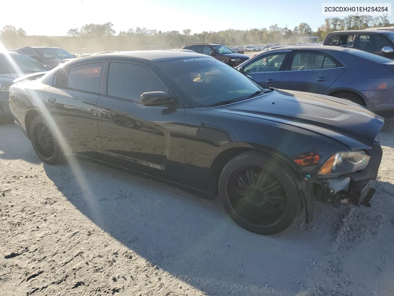 2014 Dodge Charger Sxt VIN: 2C3CDXHG1EH254254 Lot: 72817674