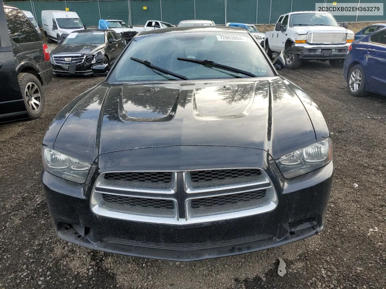 2014 Dodge Charger Se VIN: 2C3CDXBG2EH363279 Lot: 72863004