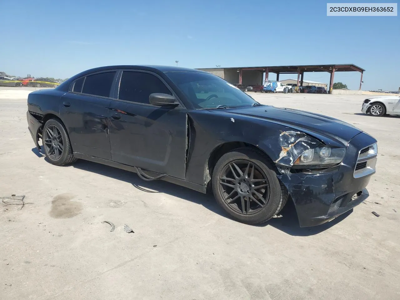 2014 Dodge Charger Se VIN: 2C3CDXBG9EH363652 Lot: 73115324