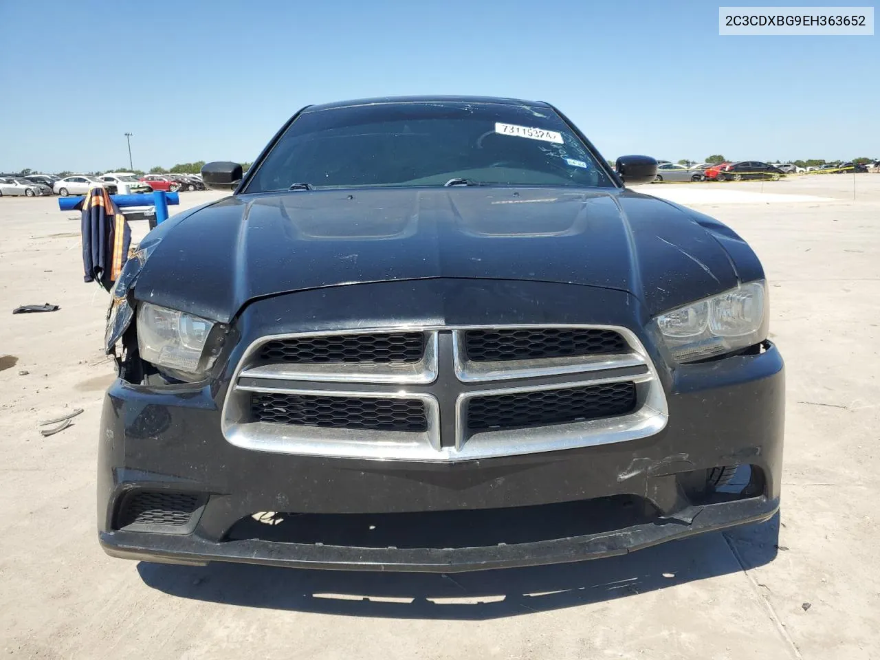 2C3CDXBG9EH363652 2014 Dodge Charger Se