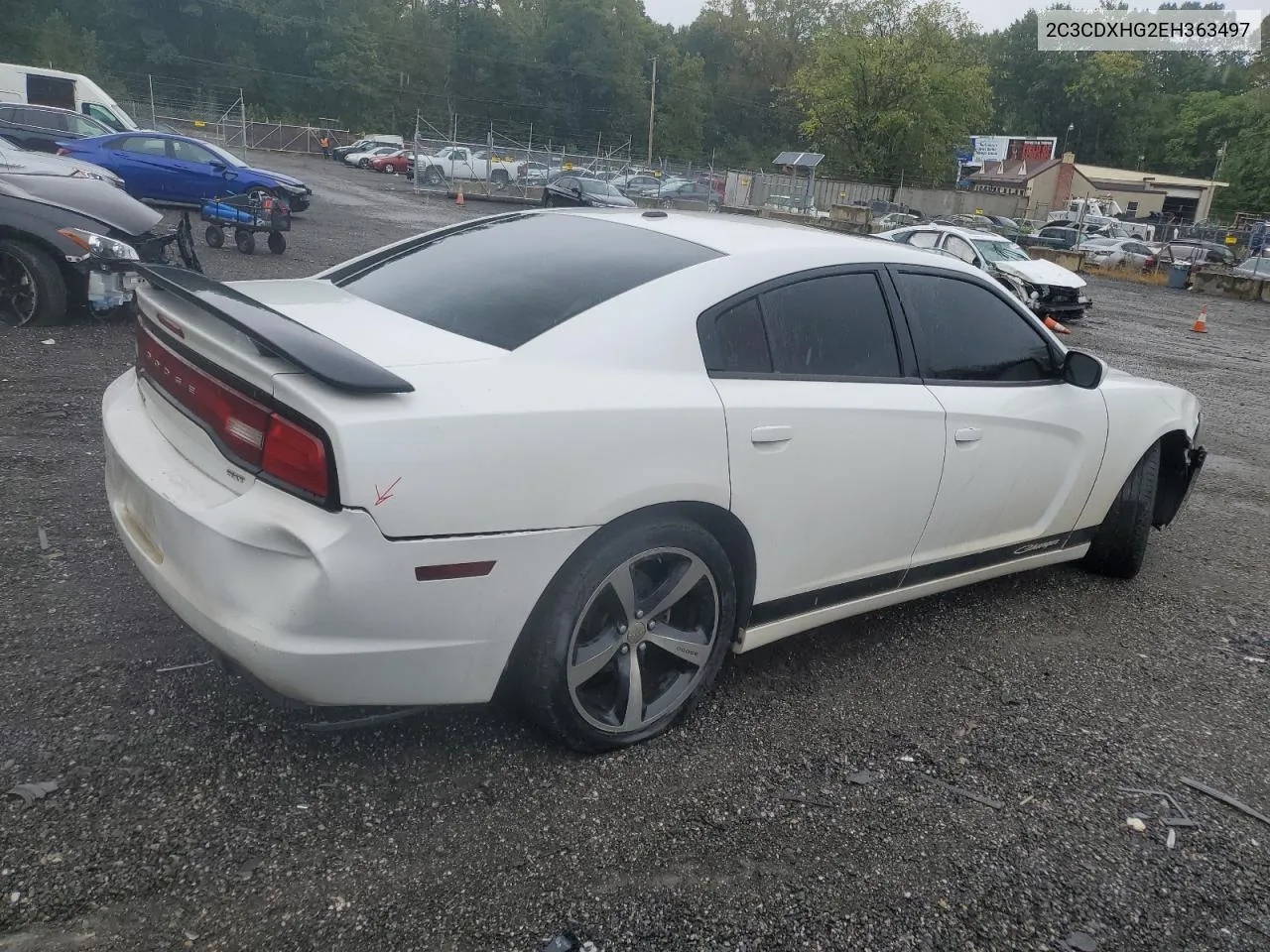 2014 Dodge Charger Sxt VIN: 2C3CDXHG2EH363497 Lot: 73170014