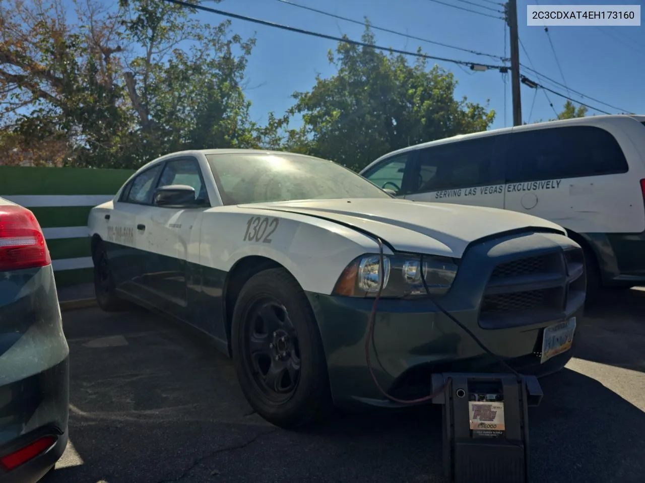 2014 Dodge Charger Police VIN: 2C3CDXAT4EH173160 Lot: 73354014