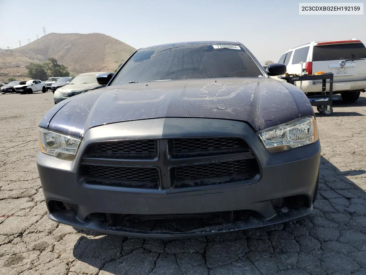 2014 Dodge Charger Se VIN: 2C3CDXBG2EH192159 Lot: 73409904