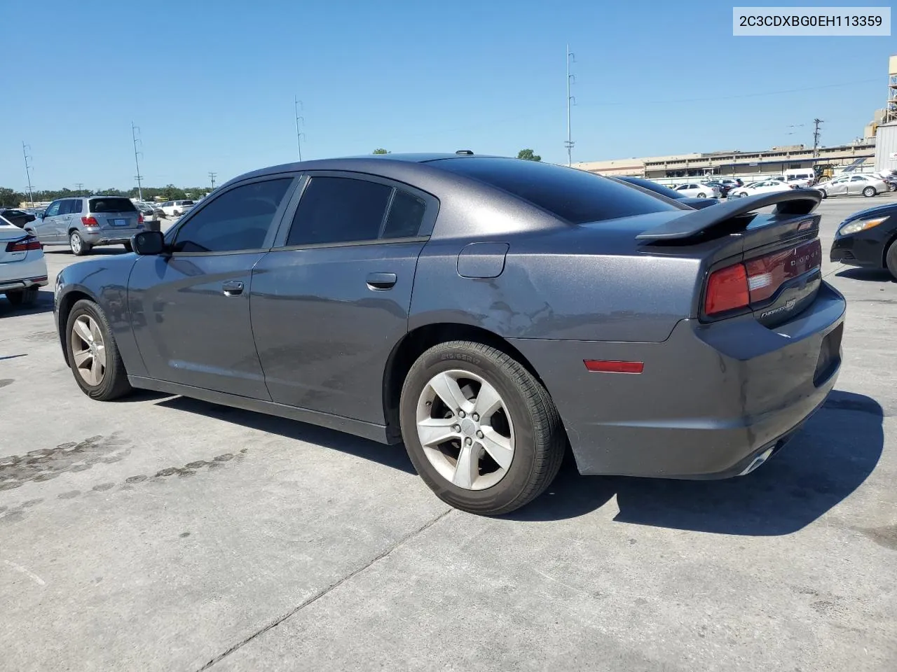 2C3CDXBG0EH113359 2014 Dodge Charger Se