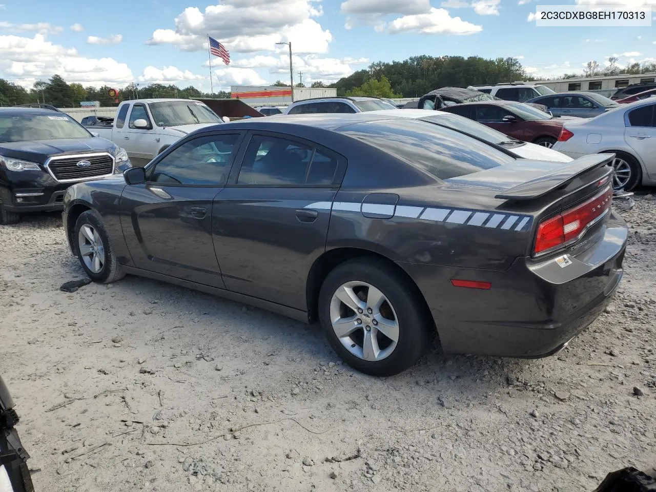 2014 Dodge Charger Se VIN: 2C3CDXBG8EH170313 Lot: 73562164