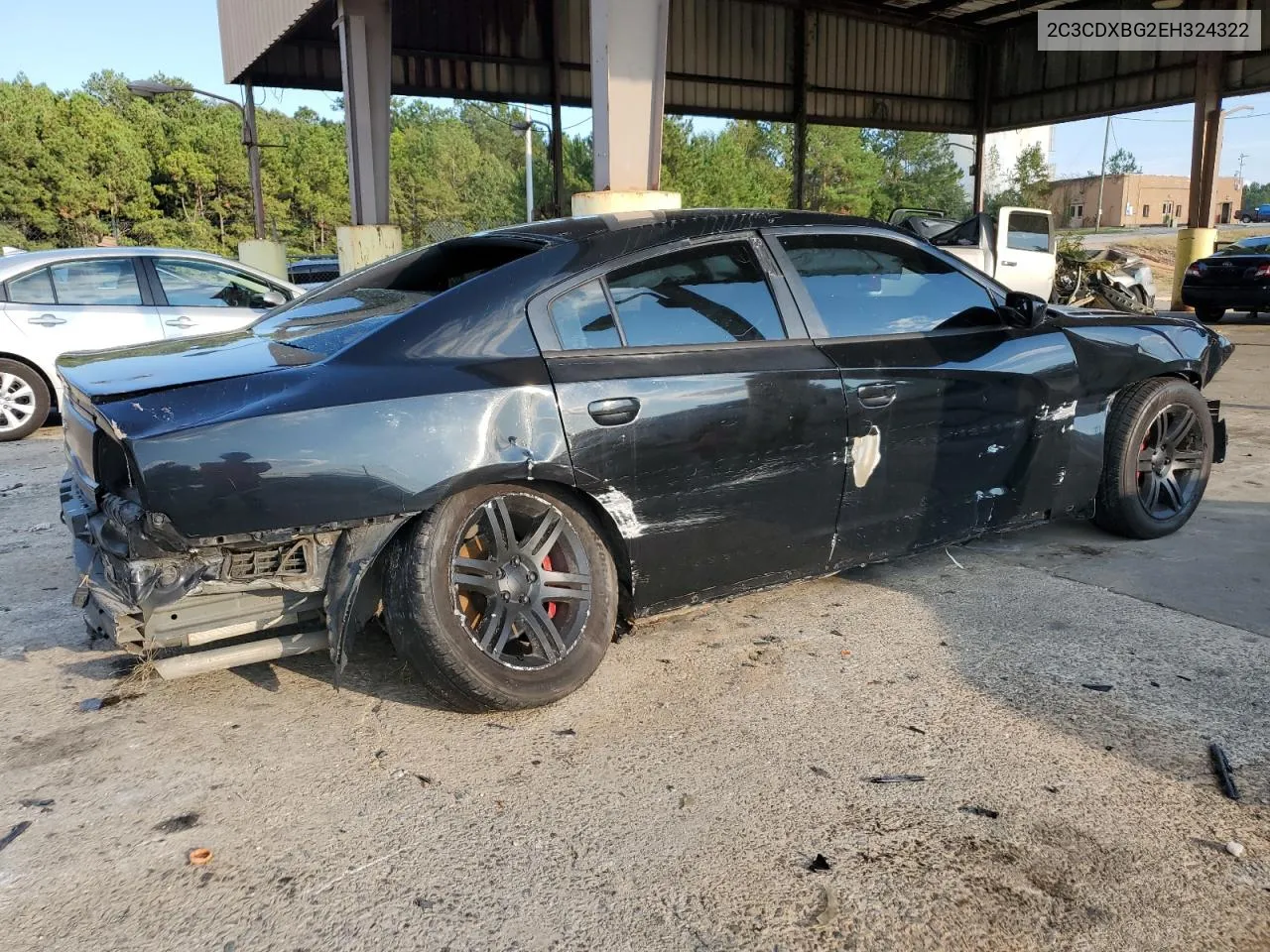 2014 Dodge Charger Se VIN: 2C3CDXBG2EH324322 Lot: 73832824