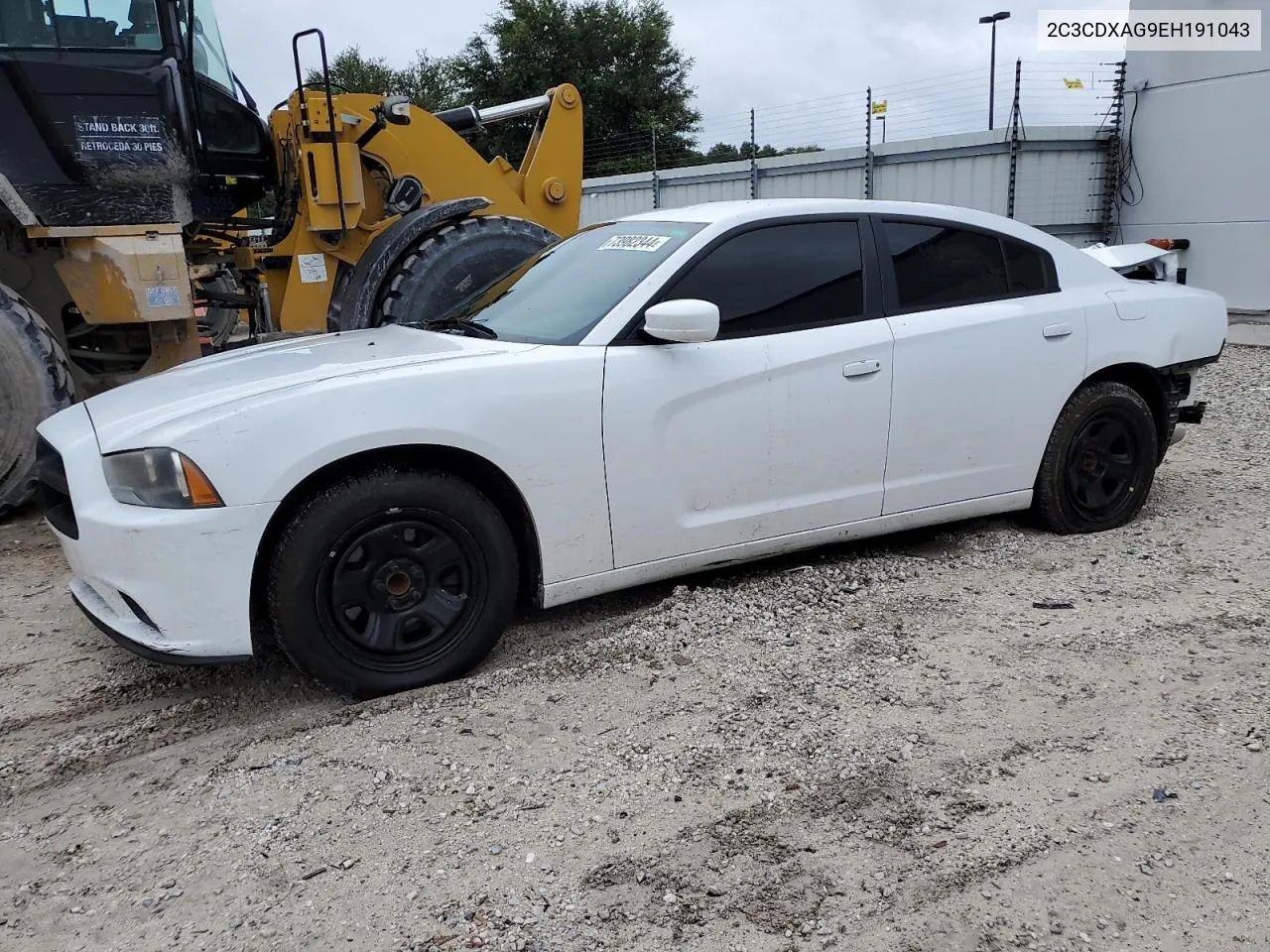 2014 Dodge Charger Police VIN: 2C3CDXAG9EH191043 Lot: 73982344