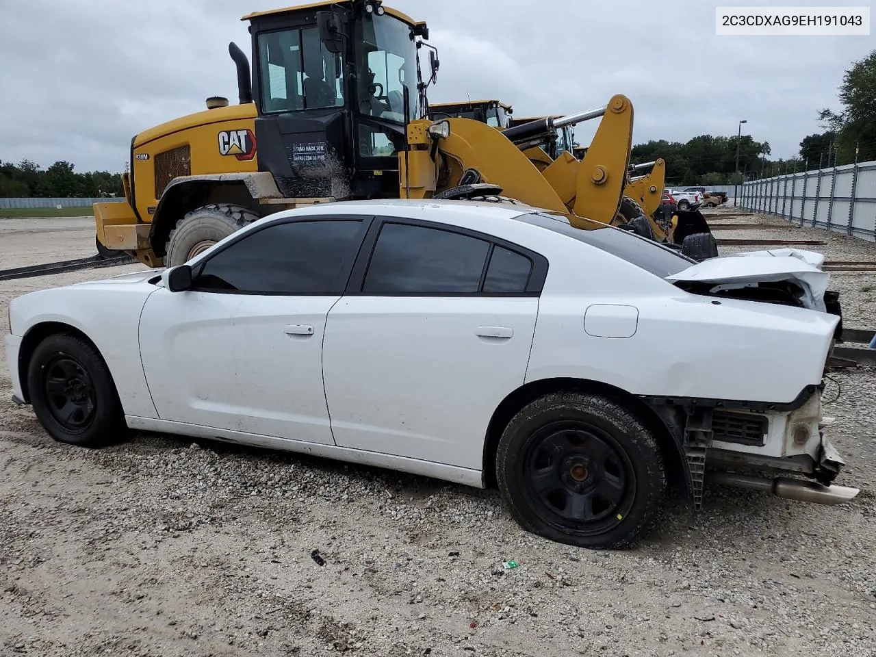 2014 Dodge Charger Police VIN: 2C3CDXAG9EH191043 Lot: 73982344