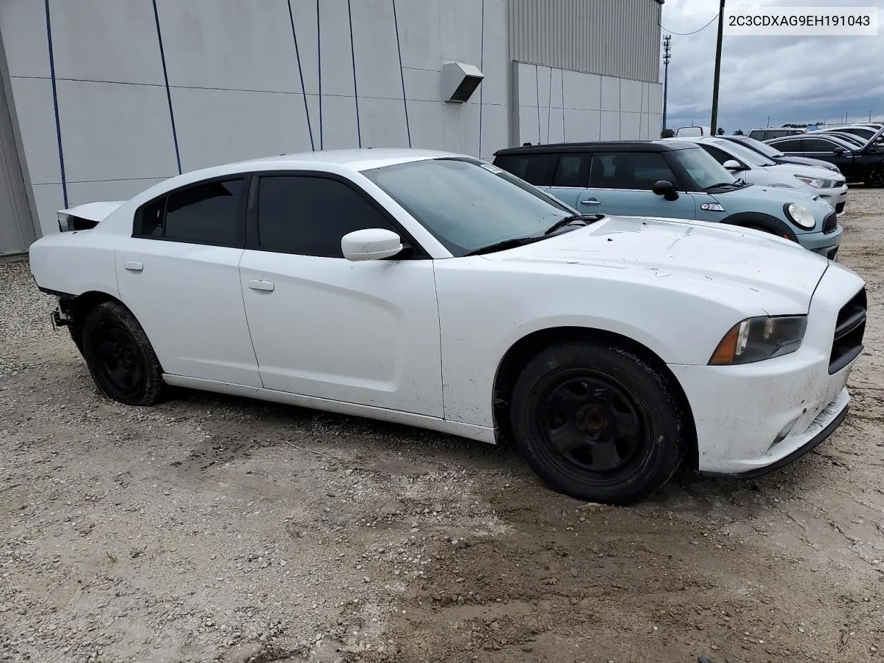 2014 Dodge Charger Police VIN: 2C3CDXAG9EH191043 Lot: 73982344