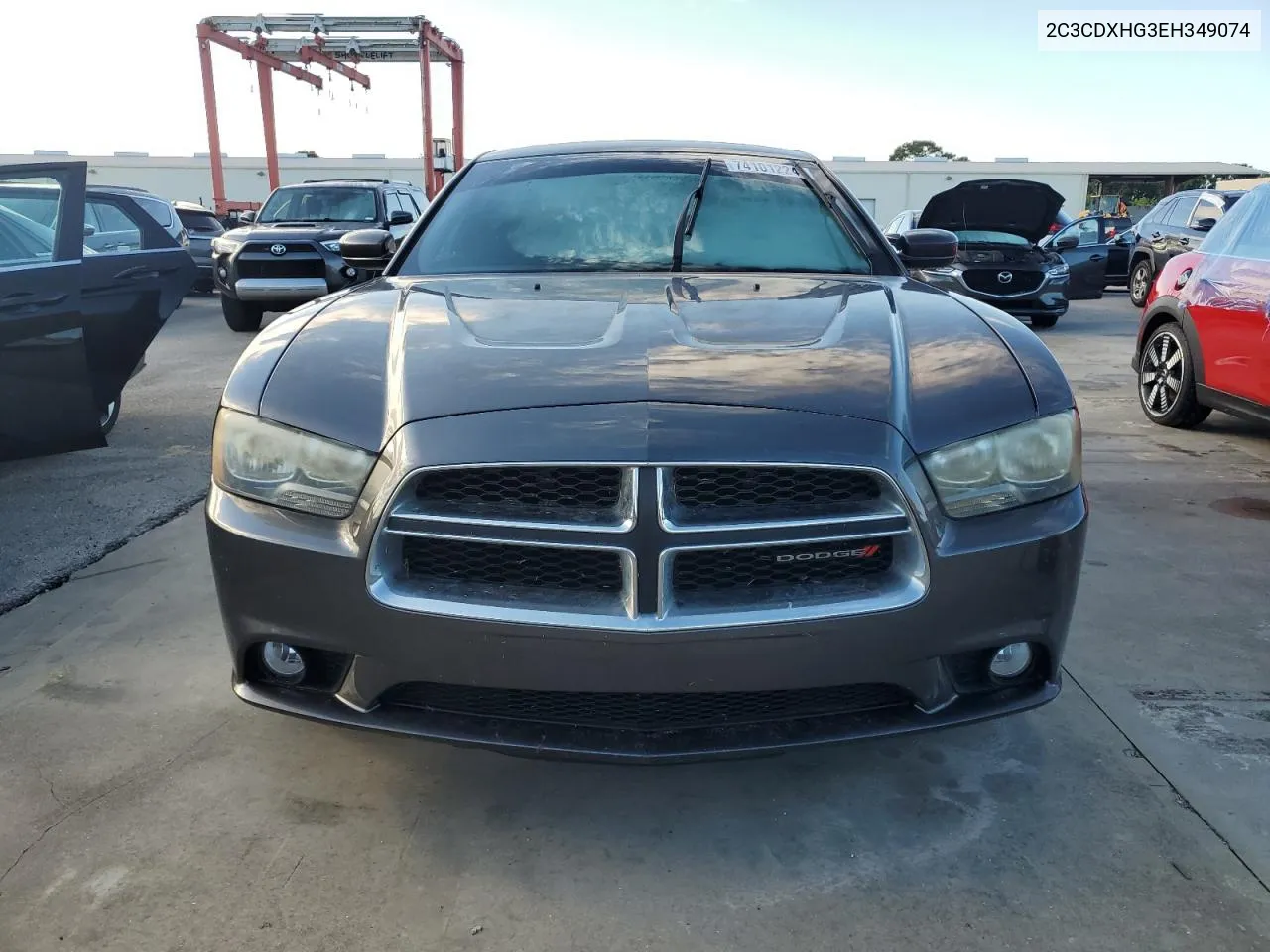 2014 Dodge Charger Sxt VIN: 2C3CDXHG3EH349074 Lot: 74101224