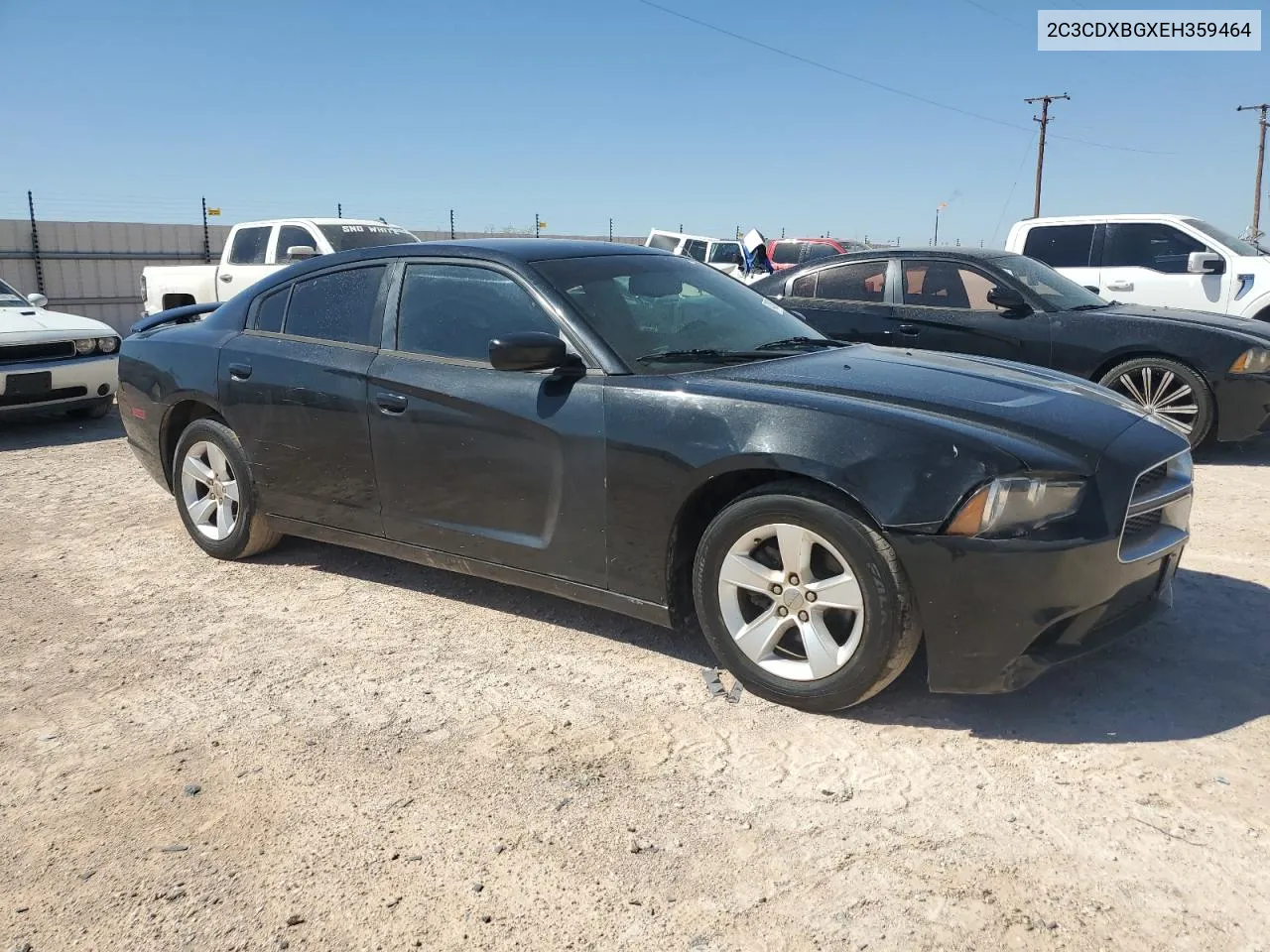 2014 Dodge Charger Se VIN: 2C3CDXBGXEH359464 Lot: 74306264