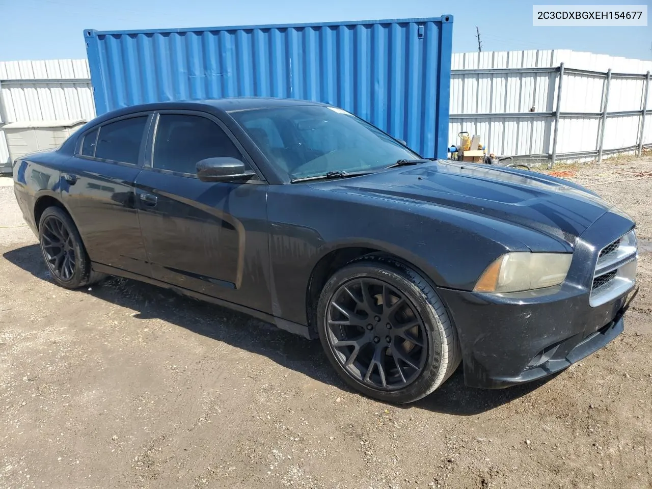 2C3CDXBGXEH154677 2014 Dodge Charger Se