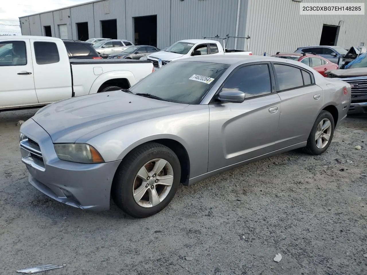 2014 Dodge Charger Se VIN: 2C3CDXBG7EH148285 Lot: 74620264