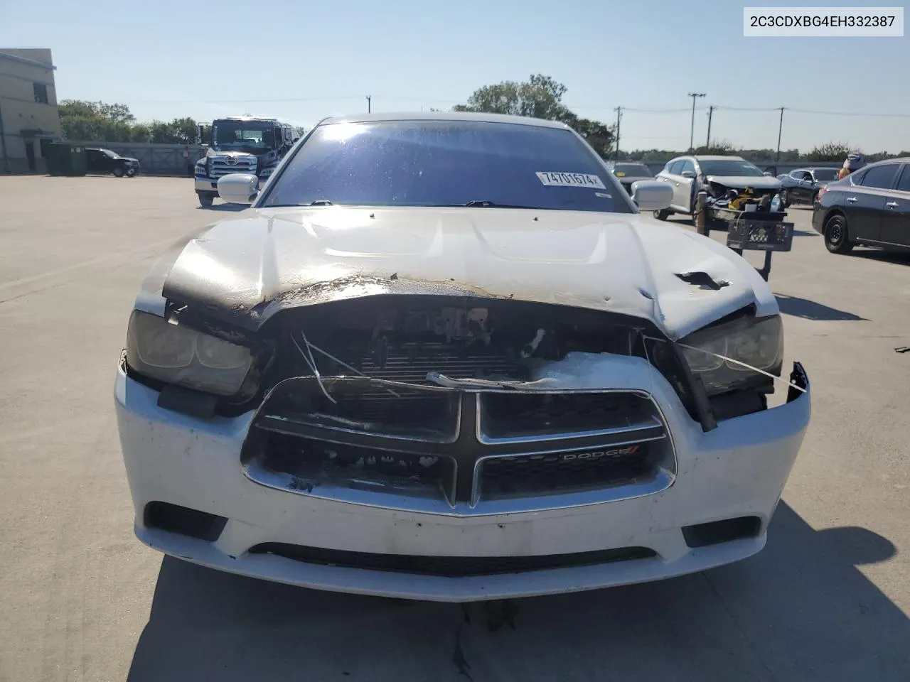 2C3CDXBG4EH332387 2014 Dodge Charger Se