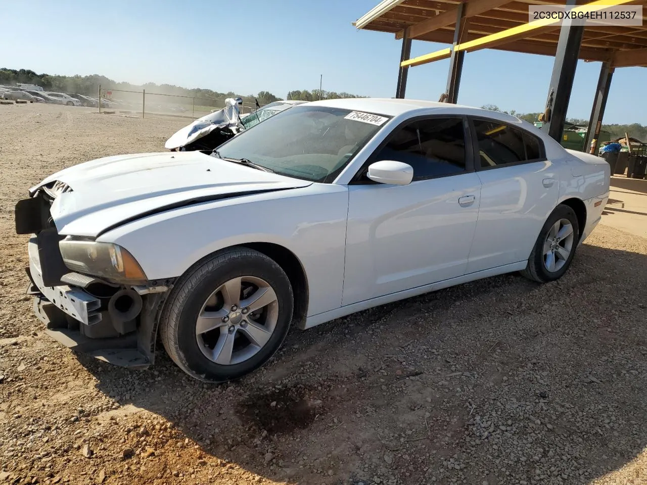 2014 Dodge Charger Se VIN: 2C3CDXBG4EH112537 Lot: 75446704