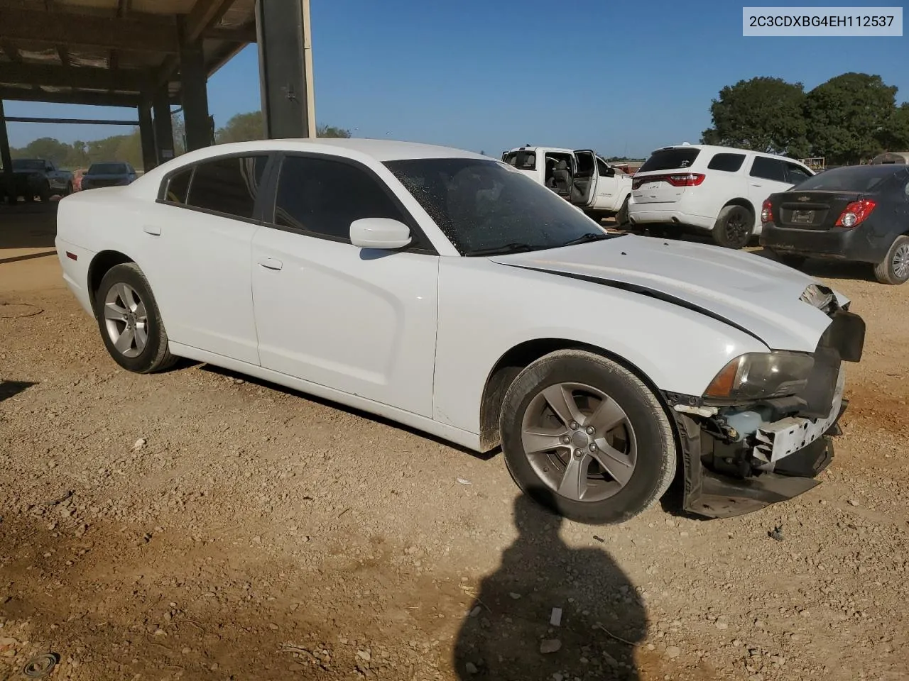 2014 Dodge Charger Se VIN: 2C3CDXBG4EH112537 Lot: 75446704