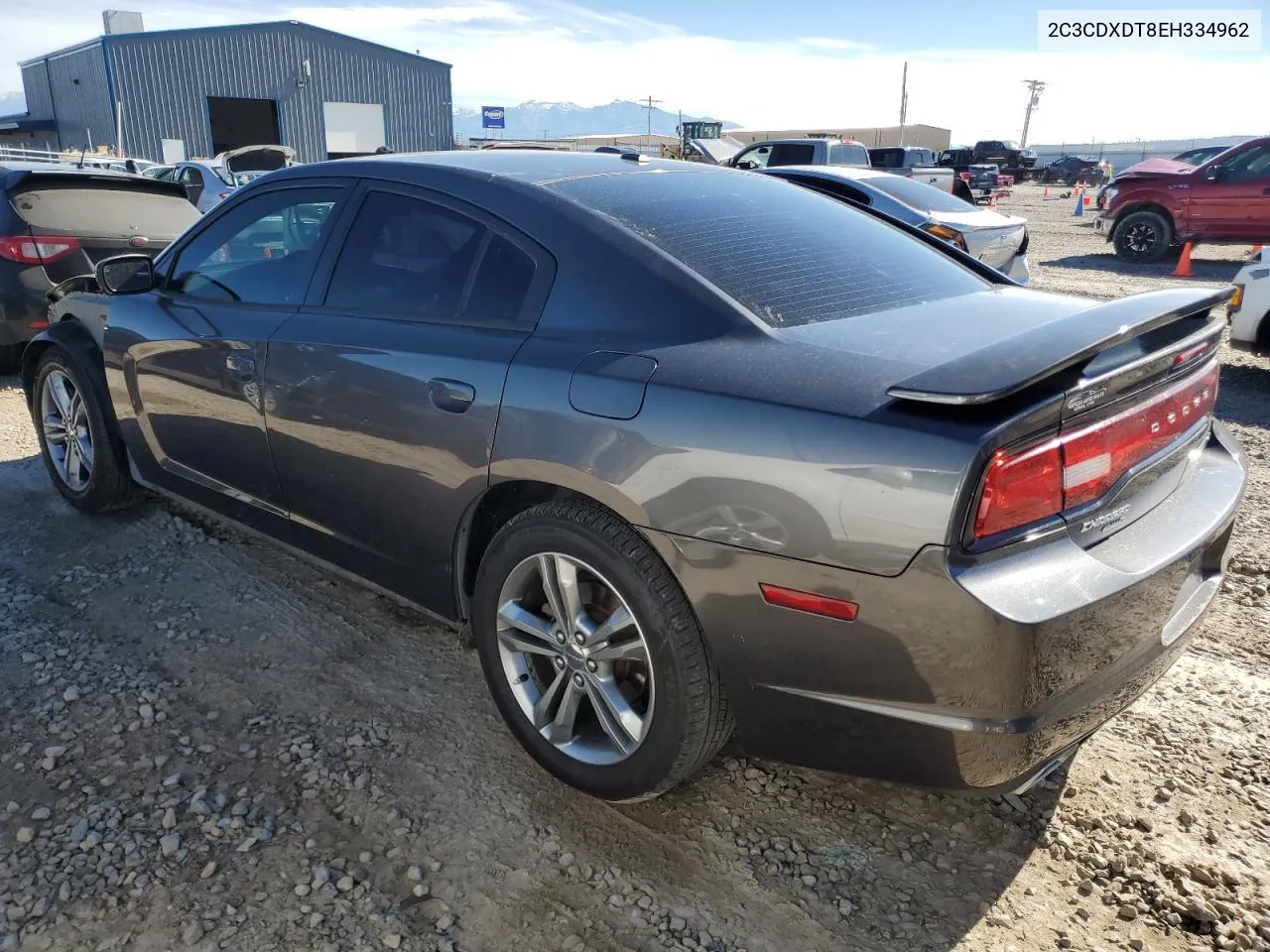 2014 Dodge Charger R/T VIN: 2C3CDXDT8EH334962 Lot: 75870264