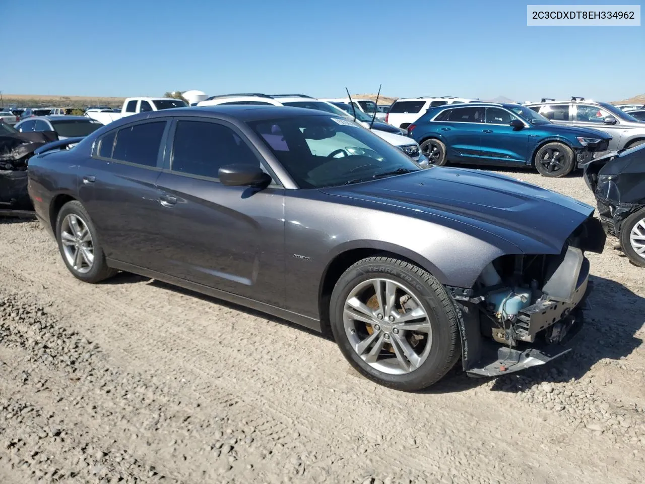 2014 Dodge Charger R/T VIN: 2C3CDXDT8EH334962 Lot: 75870264