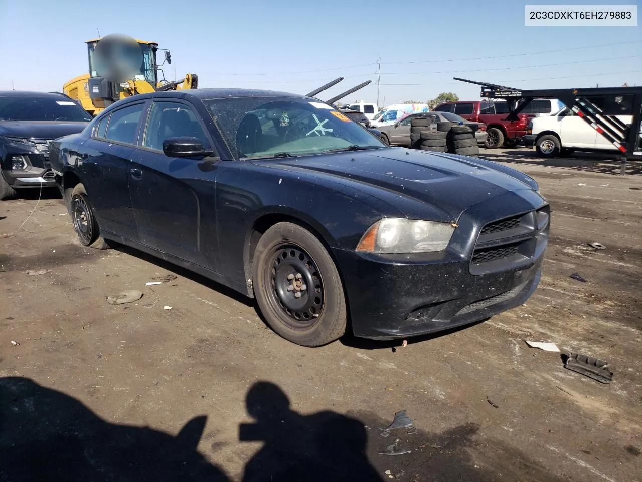 2C3CDXKT6EH279883 2014 Dodge Charger Police