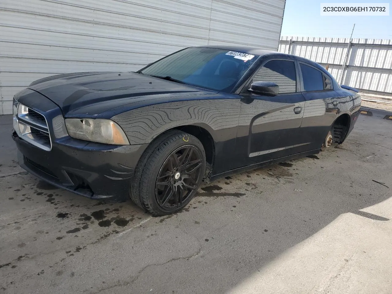 2014 Dodge Charger Se VIN: 2C3CDXBG6EH170732 Lot: 75983674