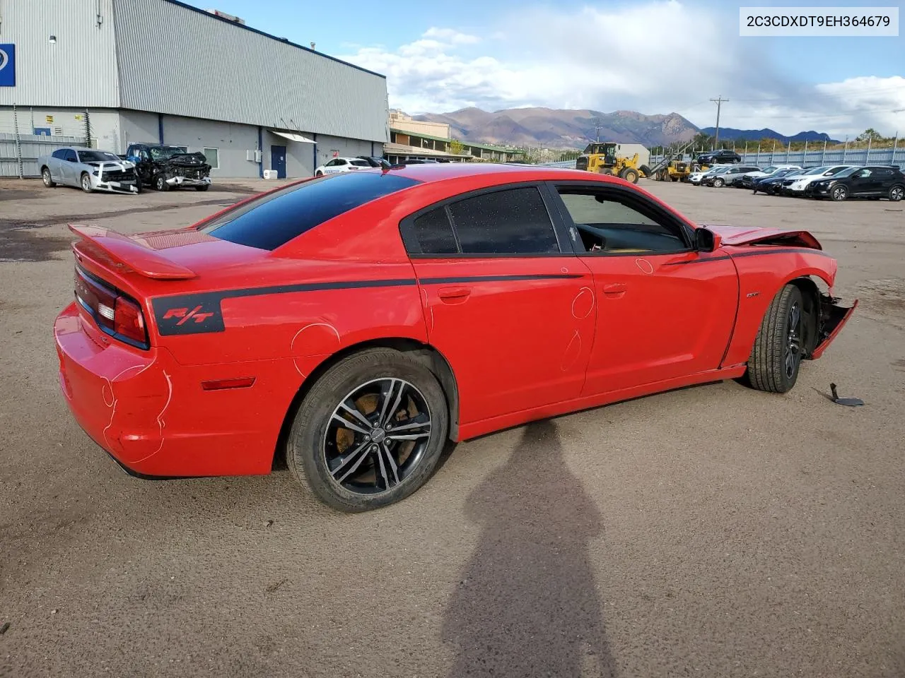 2014 Dodge Charger R/T VIN: 2C3CDXDT9EH364679 Lot: 76019264