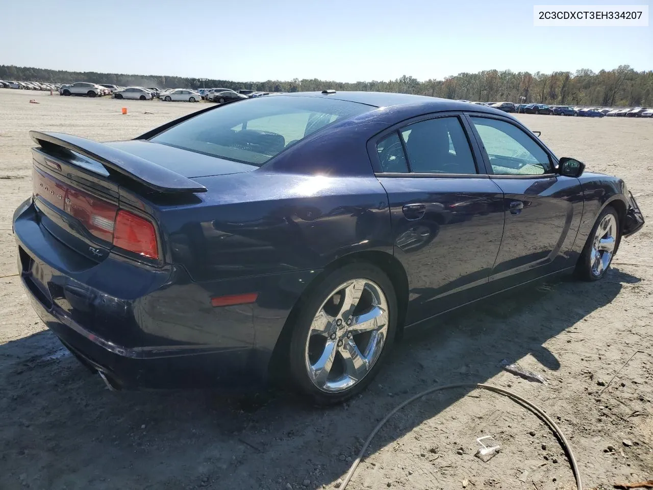 2C3CDXCT3EH334207 2014 Dodge Charger R/T