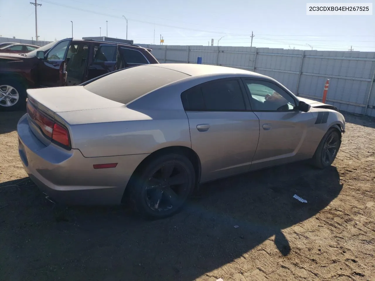 2014 Dodge Charger Se VIN: 2C3CDXBG4EH267525 Lot: 76138654