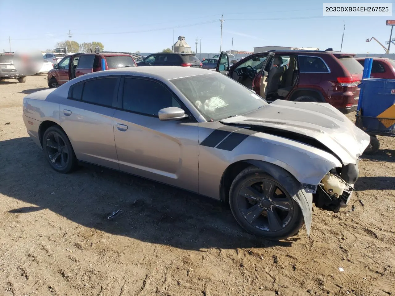 2014 Dodge Charger Se VIN: 2C3CDXBG4EH267525 Lot: 76138654