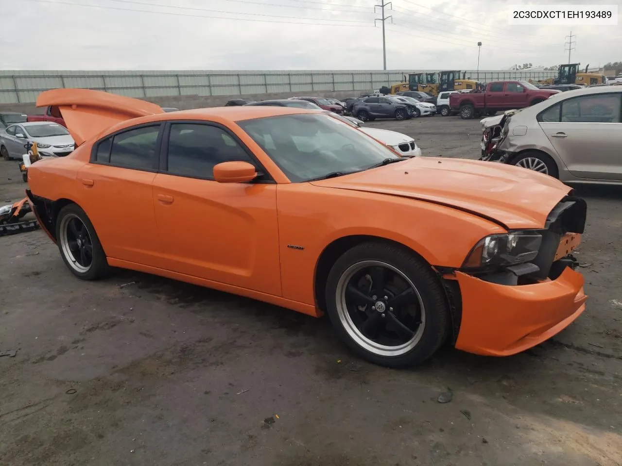 2014 Dodge Charger R/T VIN: 2C3CDXCT1EH193489 Lot: 76204894