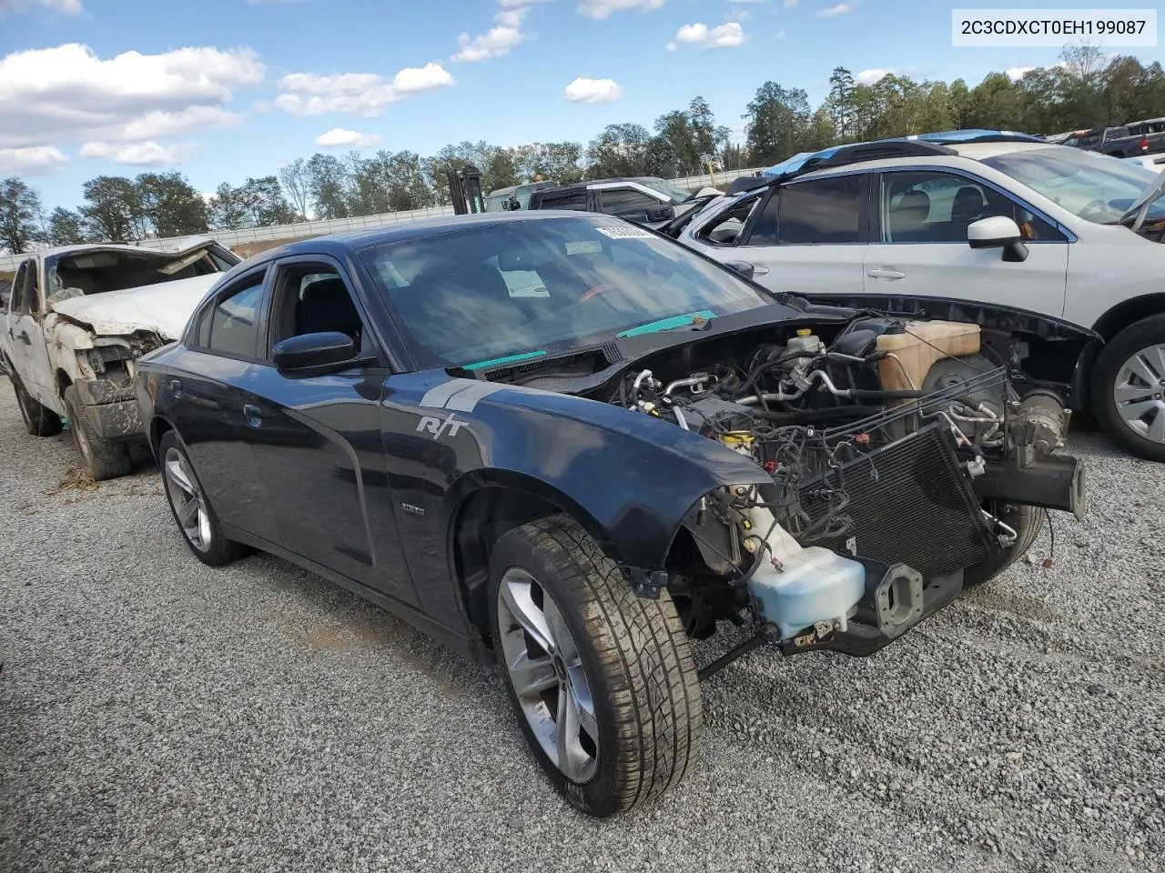 2014 Dodge Charger R/T VIN: 2C3CDXCT0EH199087 Lot: 76300084