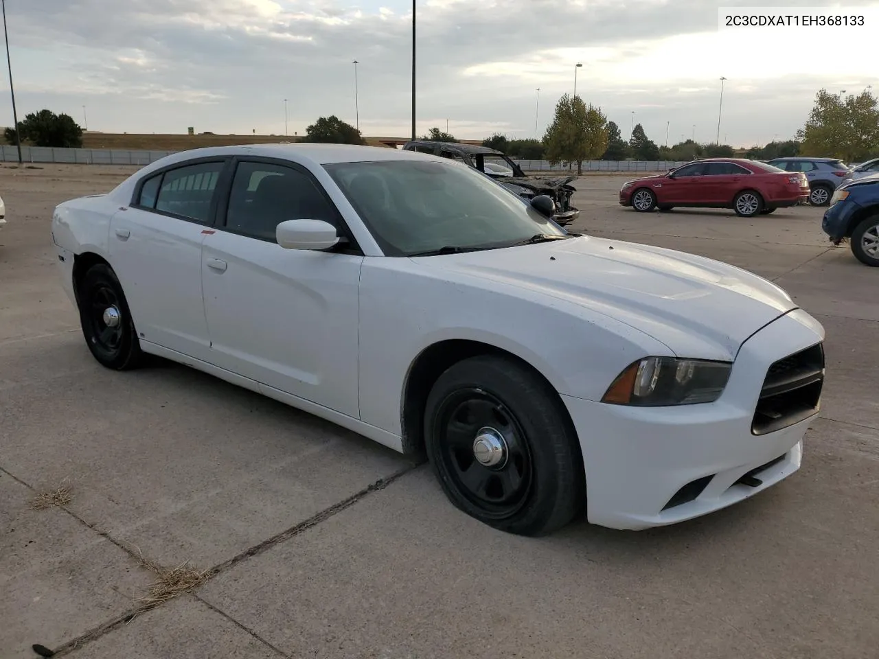 2014 Dodge Charger Police VIN: 2C3CDXAT1EH368133 Lot: 76301004