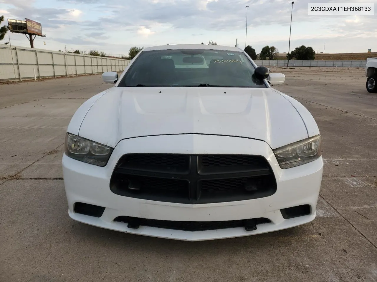 2014 Dodge Charger Police VIN: 2C3CDXAT1EH368133 Lot: 76301004