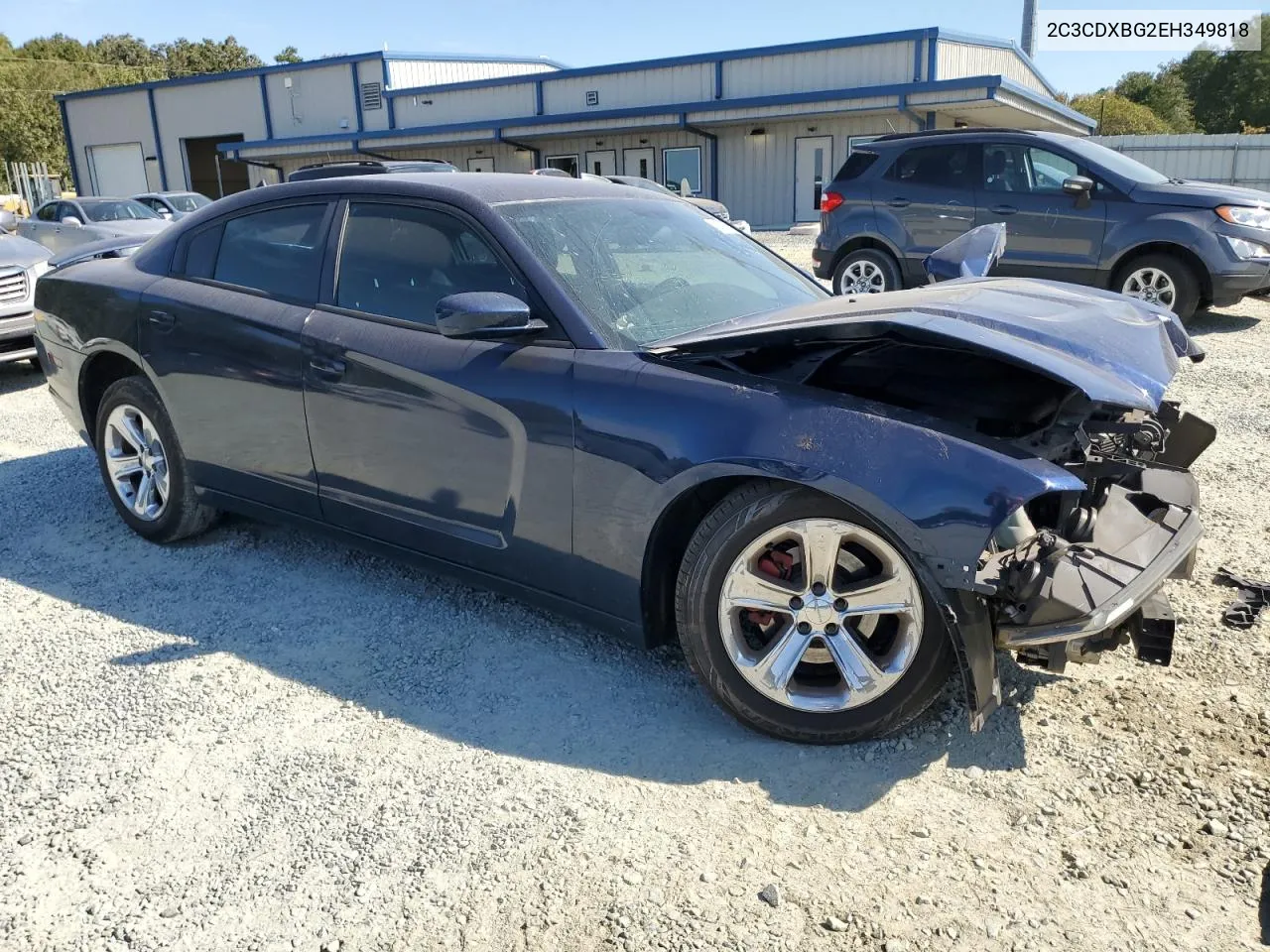 2014 Dodge Charger Se VIN: 2C3CDXBG2EH349818 Lot: 76311094