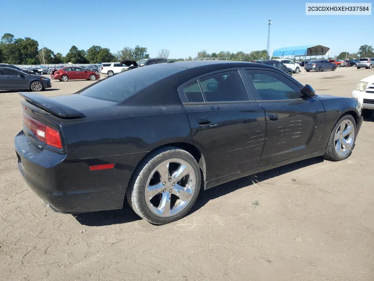 2014 Dodge Charger Sxt VIN: 2C3CDXHGXEH337584 Lot: 76352034