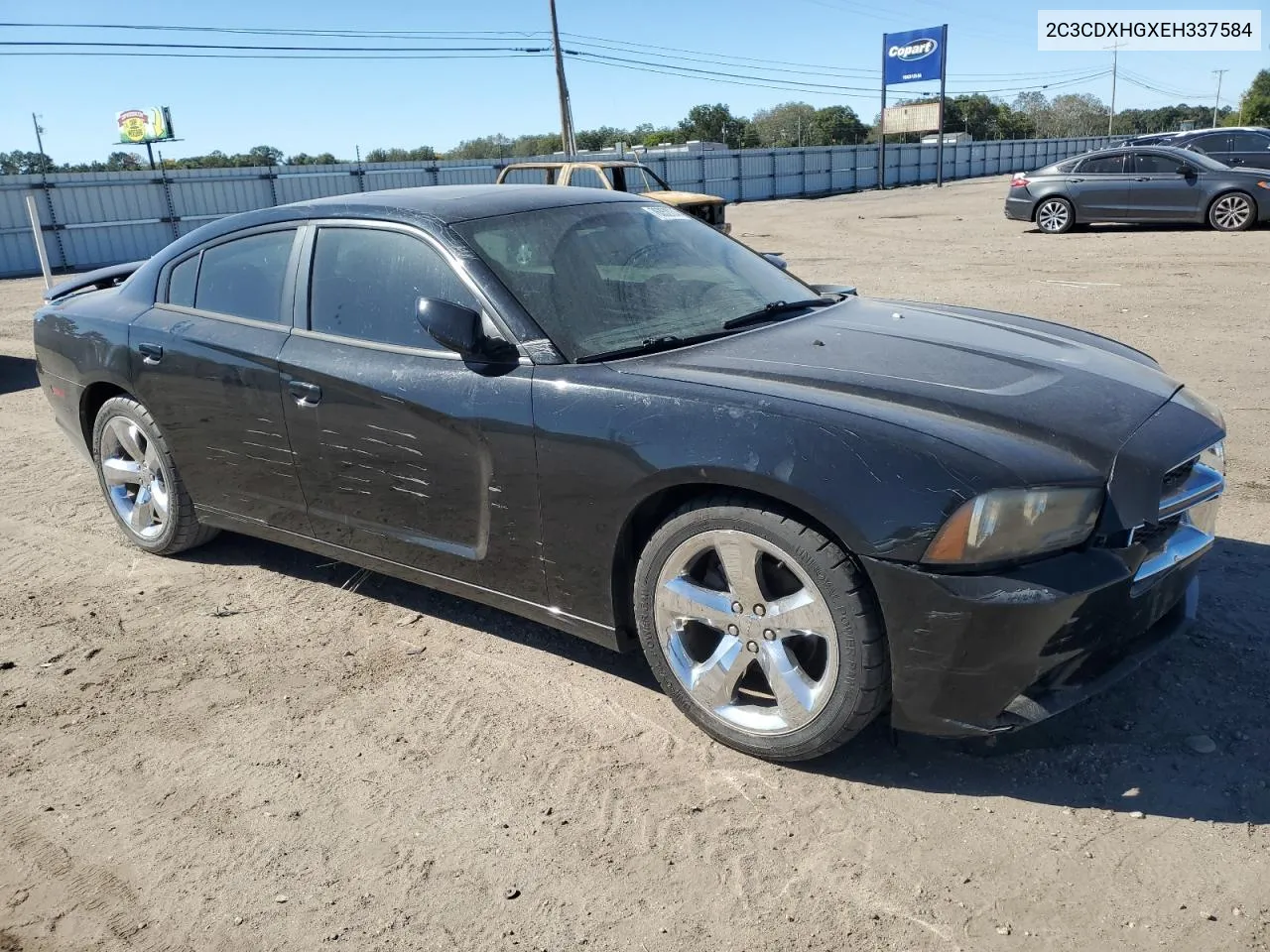 2014 Dodge Charger Sxt VIN: 2C3CDXHGXEH337584 Lot: 76352034