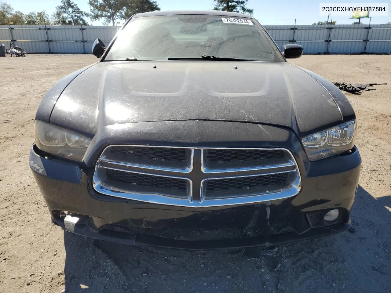 2014 Dodge Charger Sxt VIN: 2C3CDXHGXEH337584 Lot: 76352034