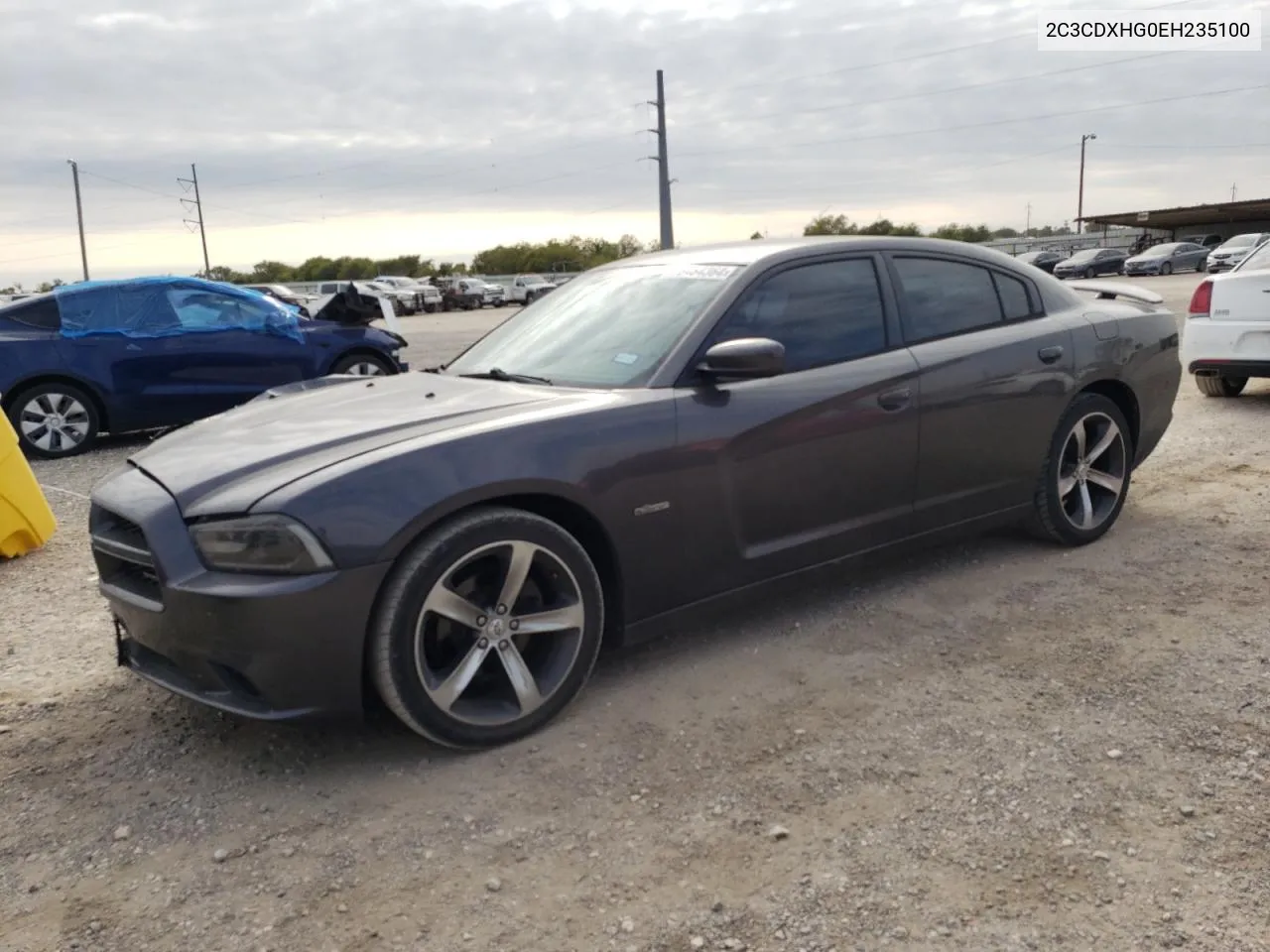 2014 Dodge Charger Sxt VIN: 2C3CDXHG0EH235100 Lot: 76484364