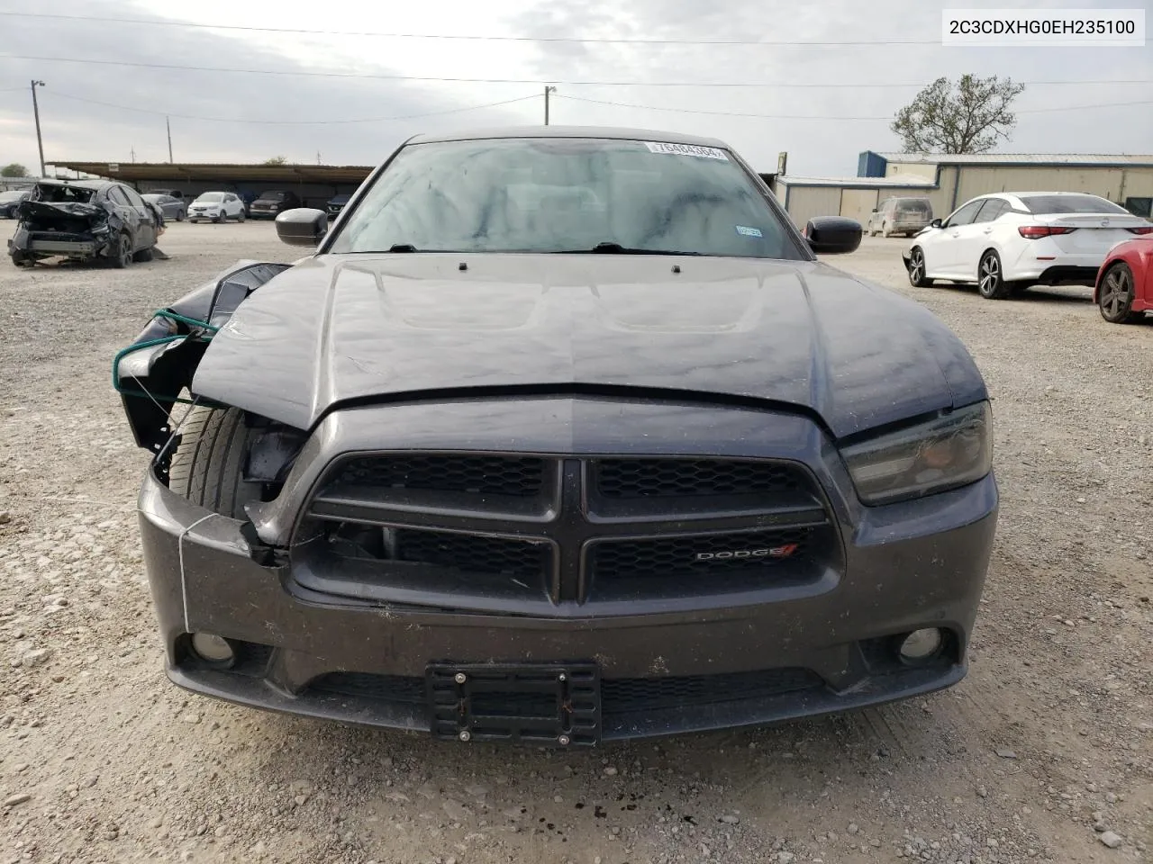 2014 Dodge Charger Sxt VIN: 2C3CDXHG0EH235100 Lot: 76484364