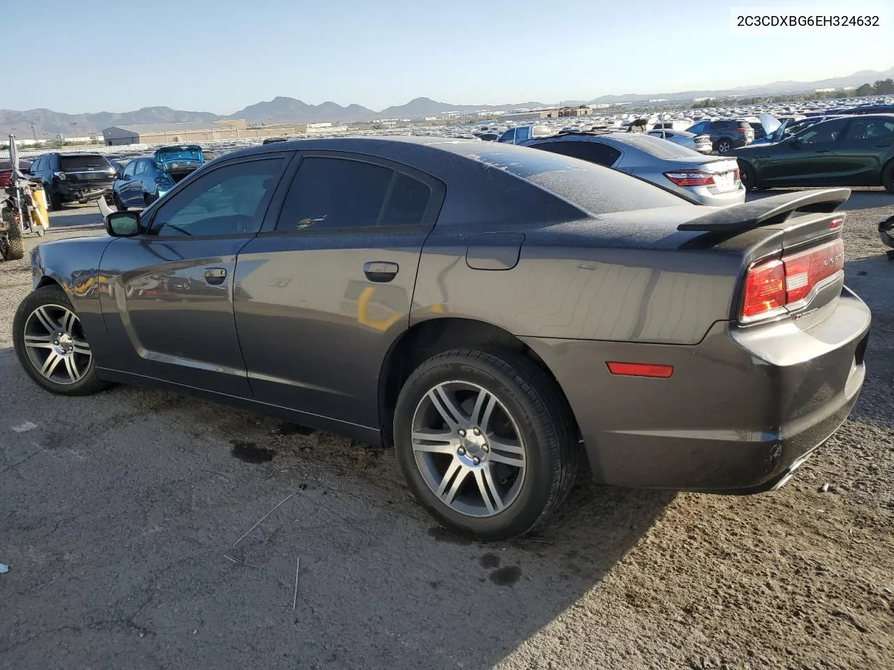 2014 Dodge Charger Se VIN: 2C3CDXBG6EH324632 Lot: 76606774